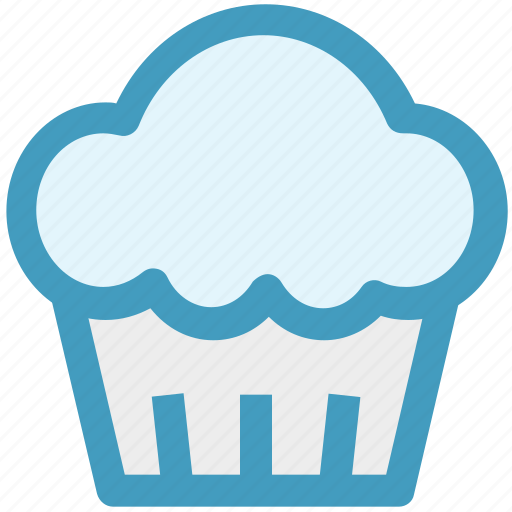 Bakery, cupcake, dessert, fairy cake, food, muffin icon - Download on Iconfinder