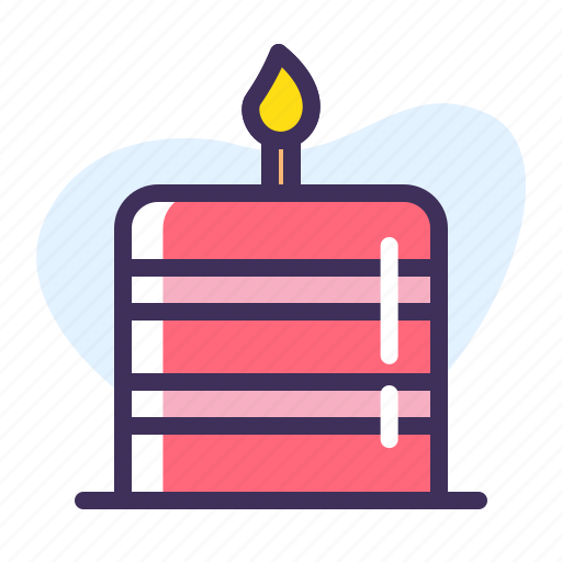 Cake, celebration, eat, food, party, pink icon - Download on Iconfinder