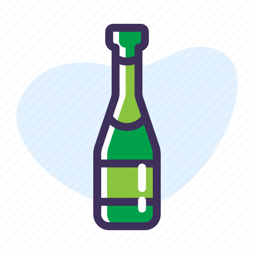 Bottle, celebration, champagne, party icon - Download on Iconfinder