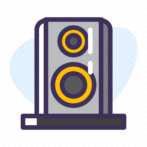 Celebration, dance, grey, loud, music, party, speaker icon - Download on Iconfinder