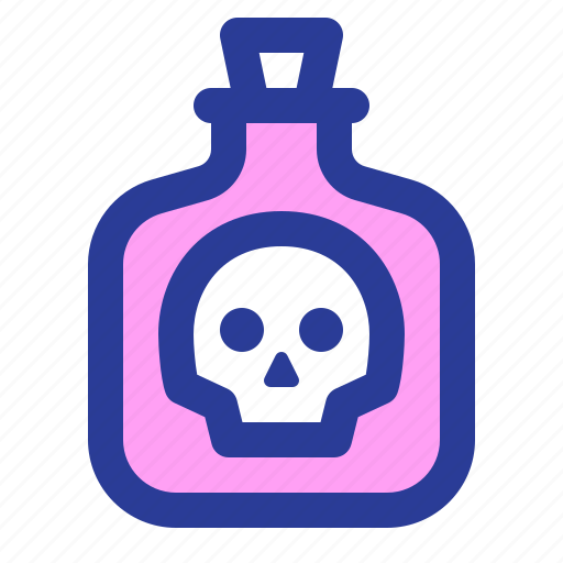 Poison, bottle, danger, potion, toxic, warning icon - Download on Iconfinder