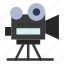 camera, film, projector, video 
