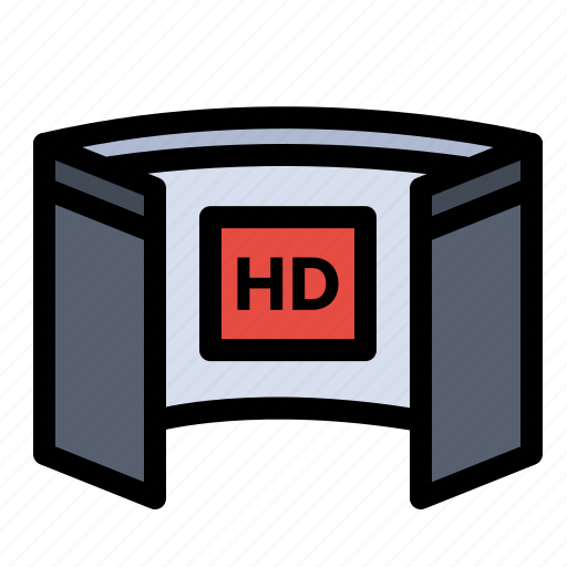 Cinematography, display, hd, screen, screencinema icon - Download on Iconfinder