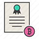 banking, bitcoin, business, certificate, financial, statement, ecommerce 