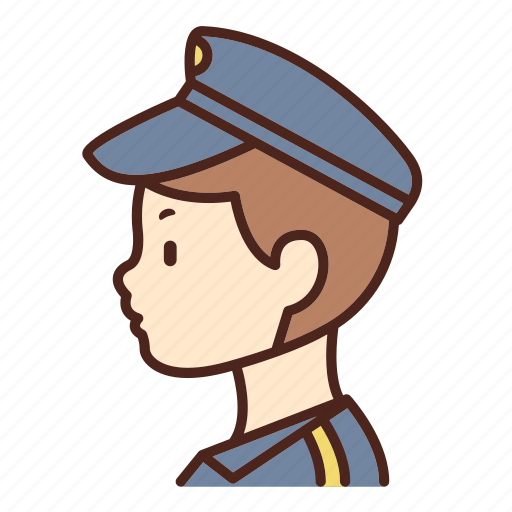 Job, police, avatar, occupation, person, man, male icon - Download on Iconfinder