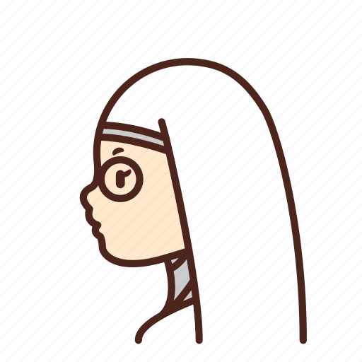 Job, nun, avatar, occupation, woman, female, people icon - Download on Iconfinder