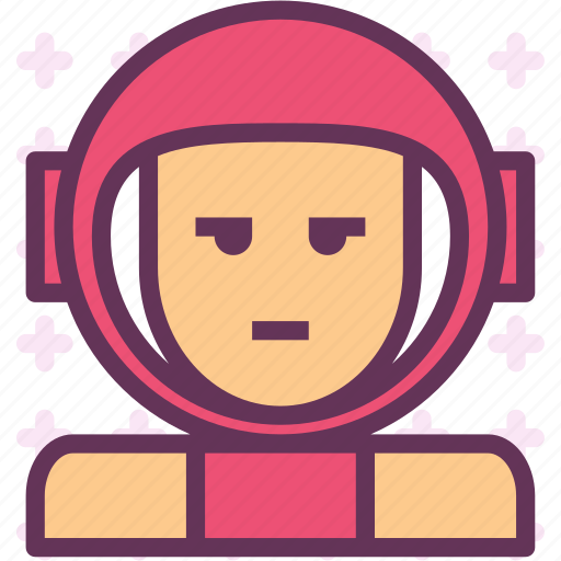 Astronaut, avatar, character, cosmonaut, helmet, smileface, space icon - Download on Iconfinder