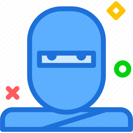 Avatar, character, ninja, profile, smileface icon - Download on Iconfinder