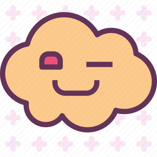 Avatar, character, profile, smileface, winkle icon - Download on Iconfinder