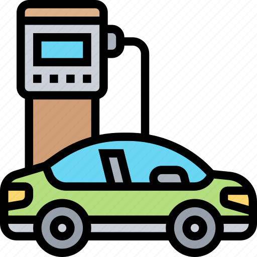 Car, electric, charger, station, service icon - Download on Iconfinder