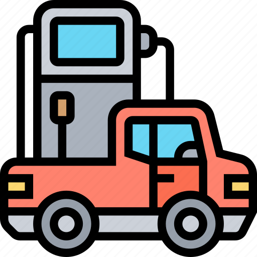 Truck, electric, charging, service, automobile icon - Download on Iconfinder