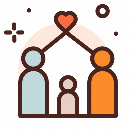 Charity, family, help, home, together icon - Download on Iconfinder