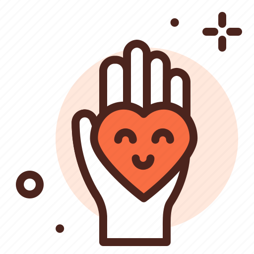 Giving, hand, happy, help, love icon - Download on Iconfinder