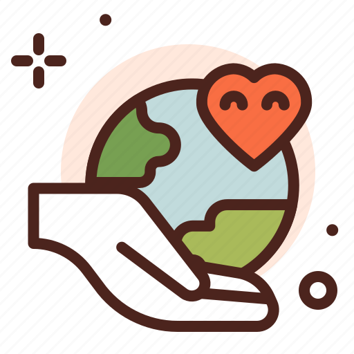 Earth, giving, help, love icon - Download on Iconfinder