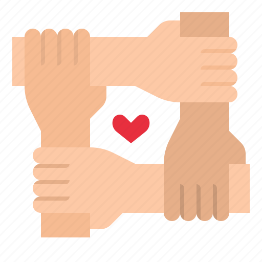 Charity, donation, hand, help, solidarity icon - Download on Iconfinder