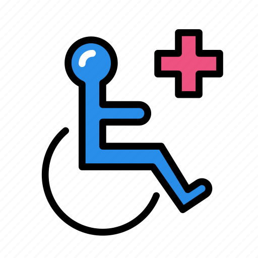 Handicap, reserved, wheelchair icon - Download on Iconfinder