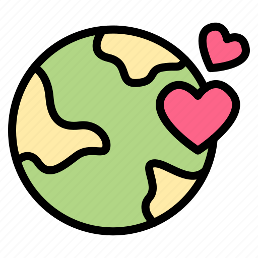 Charity, donation, care, support, donate, love, earth icon - Download on Iconfinder
