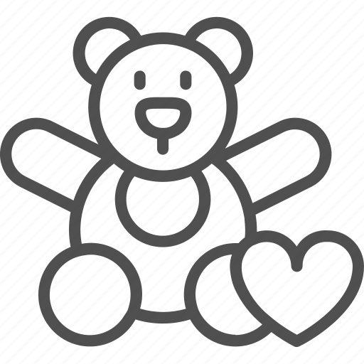 Aid, bear, charity, children, donation, toy, volunteering icon - Download on Iconfinder