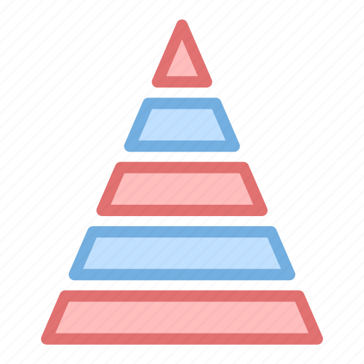 Pyramid-chart, pyramid, egypt, triangle, arrow, direction icon - Download on Iconfinder