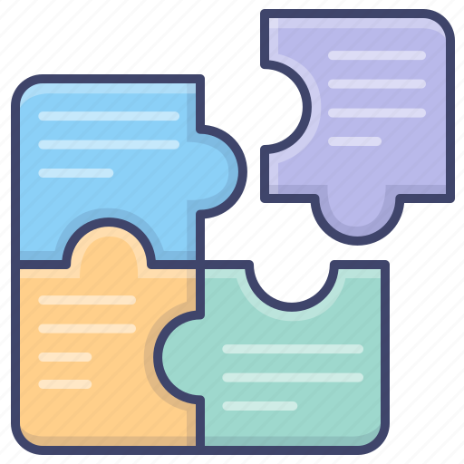 Graph, jigsaw, puzzle, solution icon - Download on Iconfinder