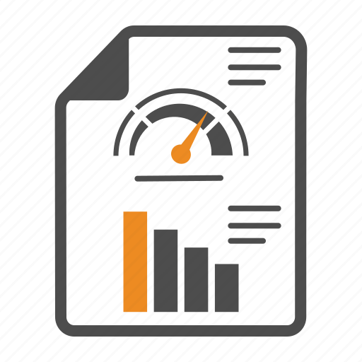 Analytics, bar, charts, document, gauge, kpi, report icon - Download on Iconfinder