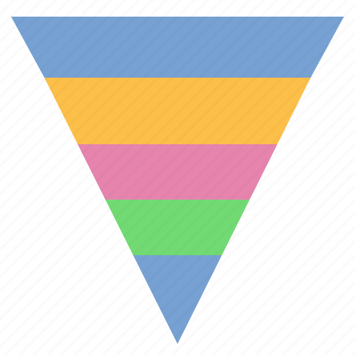 Funnel, chart, pyramid, graph, diagram, analytics, statistics icon - Download on Iconfinder