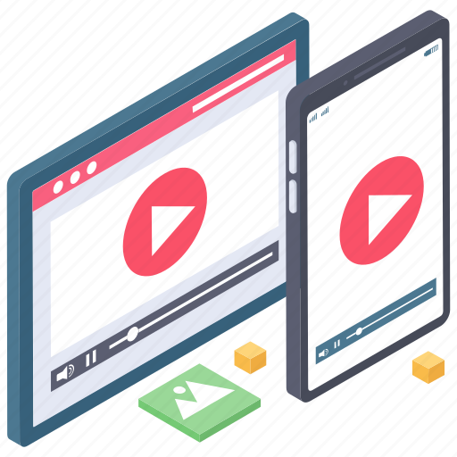 Video advertising, video content production, video marketing, video streaming, video website, web video content icon - Download on Iconfinder