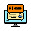 artificial, chat, bot, robot, service, online