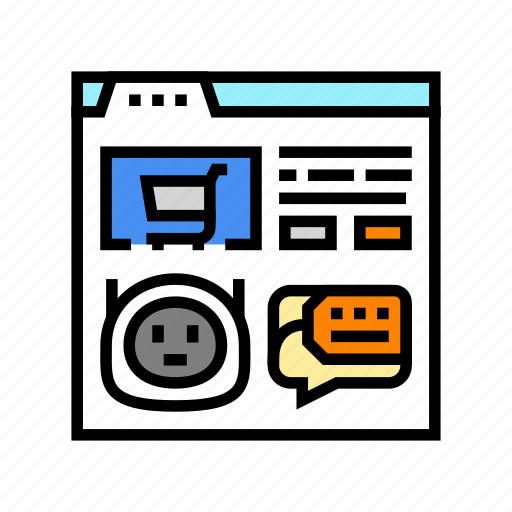 Customer, chat, bot, robot, service, online icon - Download on Iconfinder