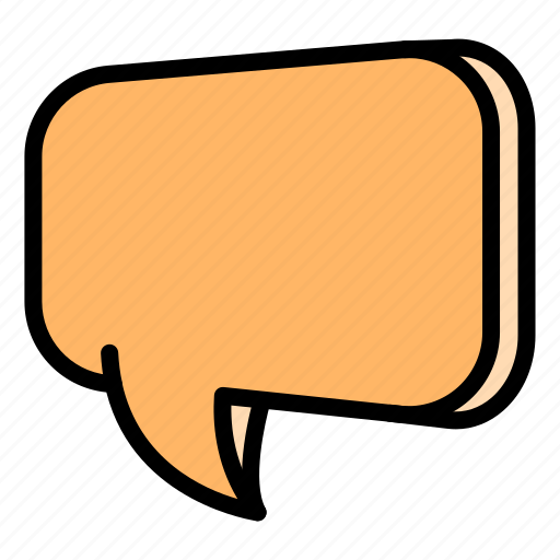 Chat, bubble, talk, communication, message, conversation, speech icon - Download on Iconfinder