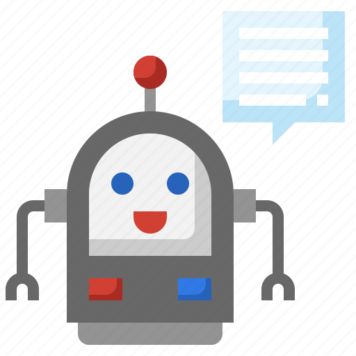 Bot, conversation, communications, chat, message icon - Download on Iconfinder