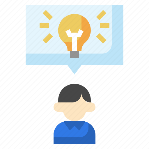 Idea, light, bulb, conversation, communications, chat icon - Download on Iconfinder