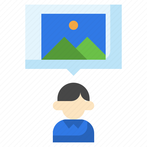 Picture, communications, chat, speech, bubble, message icon - Download on Iconfinder