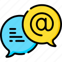 chat, message, communication, conversation, email, mail