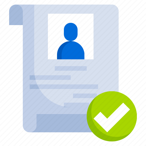 Candidate, skills, valores, interview, check icon - Download on Iconfinder