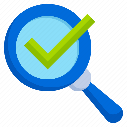 Search, magnifying, glass, quality, control, verified icon - Download on Iconfinder