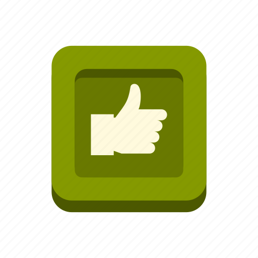 Correct, hand, mark, ok, square, up, yes icon - Download on Iconfinder