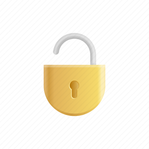 Secure, unlock, padlock, lock, unsecure, ecommerce, online icon - Download on Iconfinder