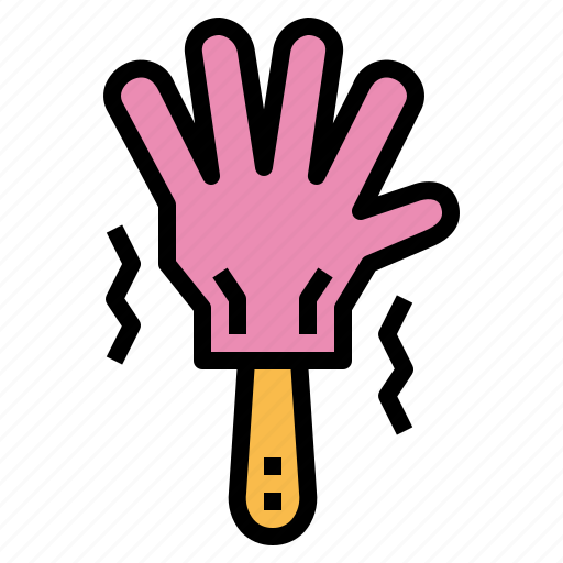 Cheer, clap, entertainment, hand, props icon - Download on Iconfinder