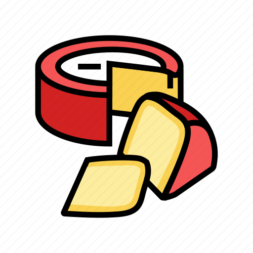 Gouda, cheese, food, slice, piece, dairy icon - Download on Iconfinder
