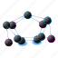 complexmolecule, isometric, object, sign 