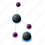 abstractmolecule, isometric, object, sign 