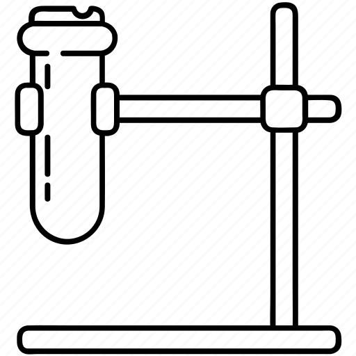 Cylindrical, flask, test, tripod, tube icon - Download on Iconfinder