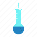 beaker, chemicals, chemistry, equipment, flask