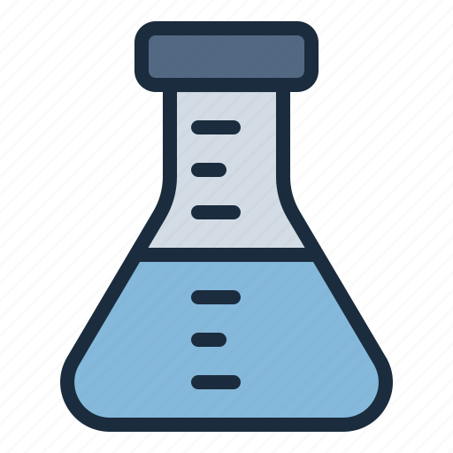 Flask, chemistry, education, science, lab, laboratory icon - Download on Iconfinder