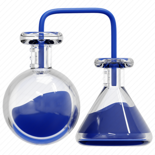 Chemistry, experimentation, lab, flask, education, science, test 3D illustration - Download on Iconfinder