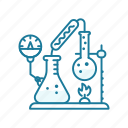 chemistry, distiller, equipment, flask, laboratory, research, tool