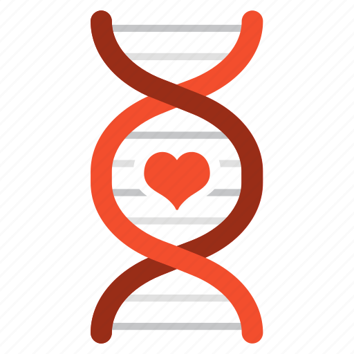 Bio, biology, dna, love, romantic, valentine, science icon - Download on Iconfinder