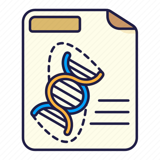 Biology, biotechnology, chain, dna, genetic, paper icon - Download on Iconfinder