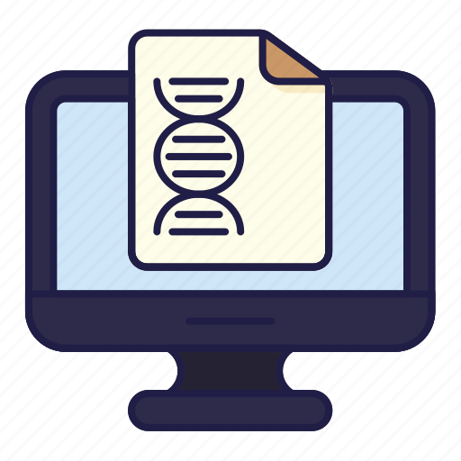 Science, desktop, device, education, document, dna icon - Download on Iconfinder